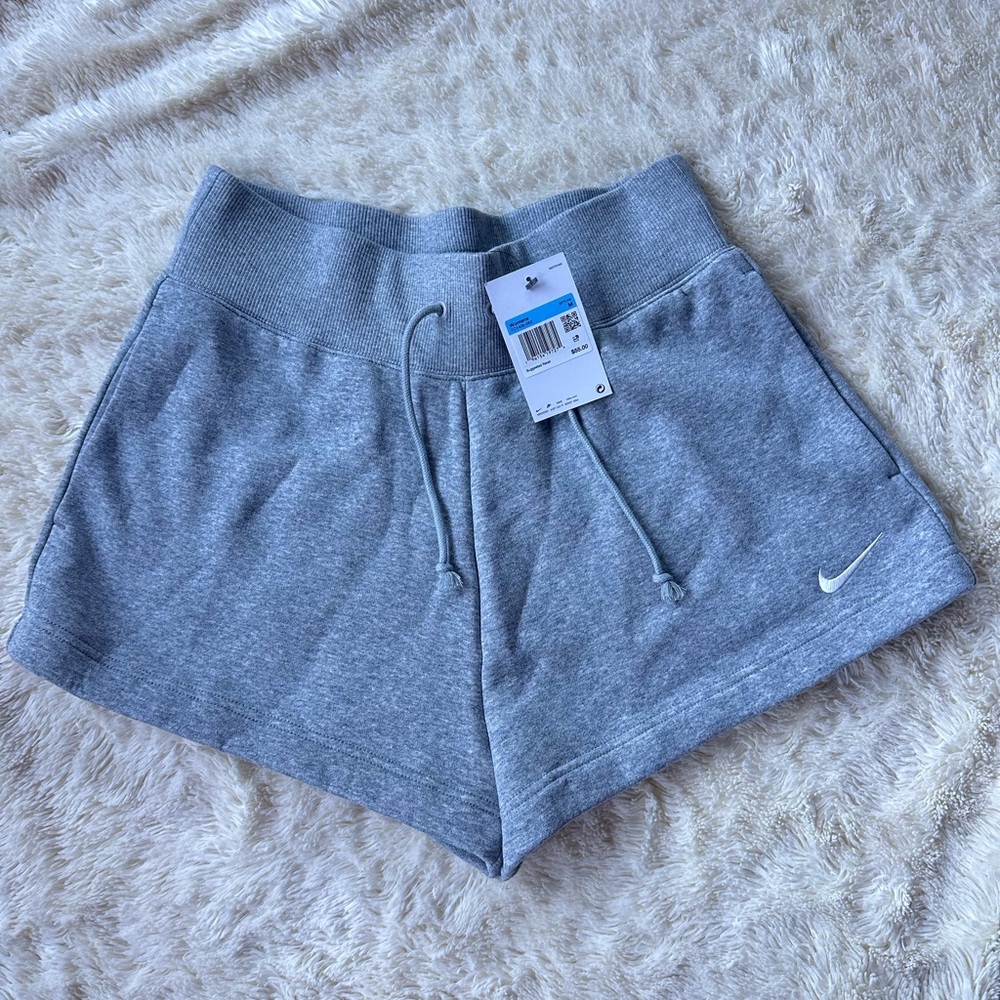 Nike Women's Athletic Gray fleece Shorts